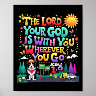 Vbs 2025 True North Roadtrip Der Herr dein Gott Ch Poster