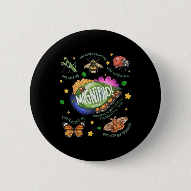 Vbs 2025 Vergrößerte Kleinste Insekten-Abenteuer C Button (Vorderseite)
