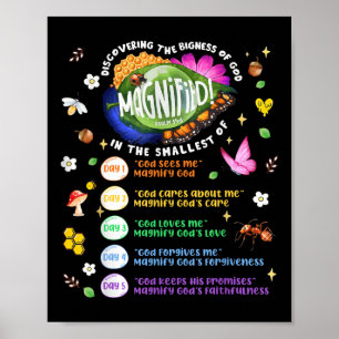 Vbs 2025 Vergrößerte Kleinste Insekten-Abenteuer V Poster