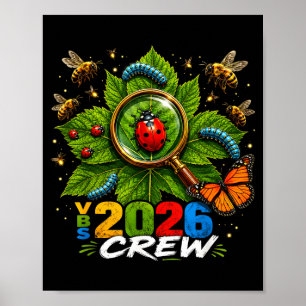 Vbs 2026 Crew Insektenforscher Kinder Ferien Bibel Poster