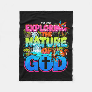 VBS 2026 Die Natur Gottes erkunden Ferien Fleecedecke
