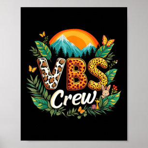 Vbs Crew 2025 Vergrößerte Insekten-Abenteuer-Squad Poster