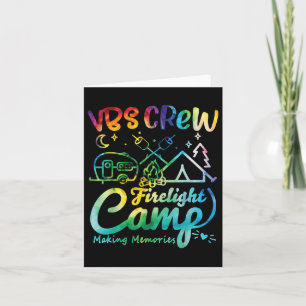 VBS Crew Camp Feuerlicht Urlaub Bibelschule Camp Karte