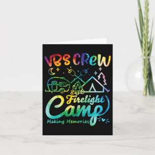 VBS Crew Camp Feuerlicht Urlaub Bibelschule Camp Karte