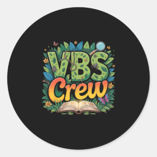 Vbs Crew Camp Jugend 2025 Vergrößerte Insekten Abe Runder Aufkleber