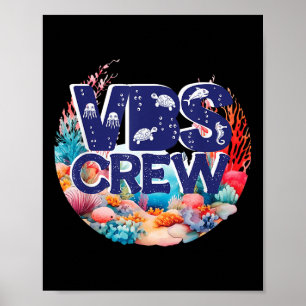 Vbs Crew Ferien Bibel Schule Tauchen Vbs Crew Ozea Poster