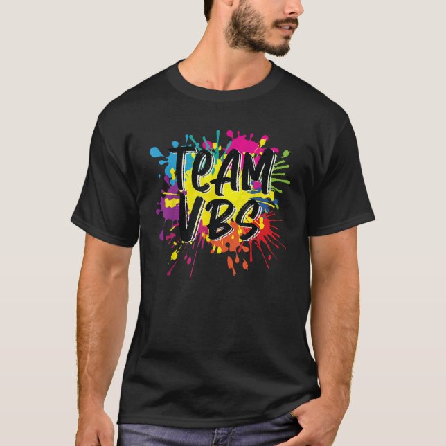 VBS Crew Summer Vacacation Bible School I Liebe Pa T-Shirt (Vorderseite)