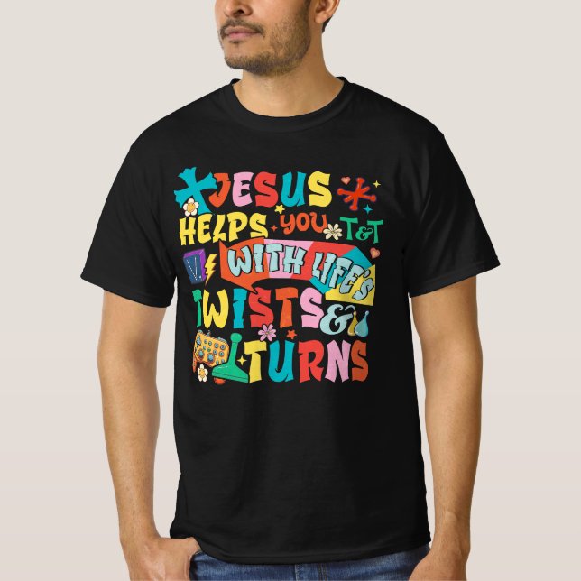 VBS Drehung und 2023 nach Jesus ändert die h T-Shirt (Vorderseite)