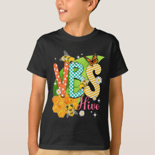 Vbs Hive Ferienbibel Schule 2025 Hummel Honig T-Shirt