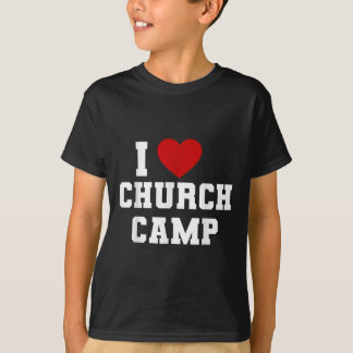 Vbs Ich liebe Kirchenlager Christliche Kirche Bibe T-Shirt