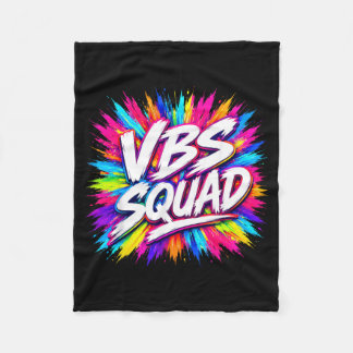 Vbs Squad Colorful Splash Bibelferien Fleecedecke