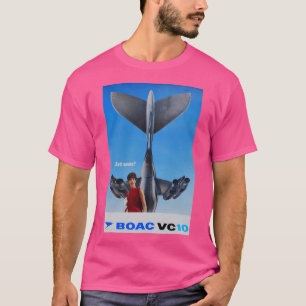 VC 10 Vintage Travel Poster T-Shirt