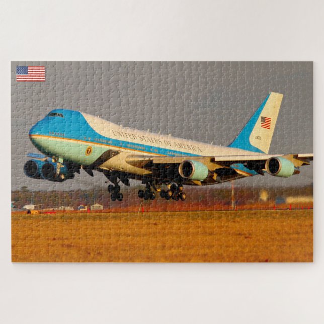 VC-25A (747-200B) (20x30 INCH) Puzzle (Horizontal)