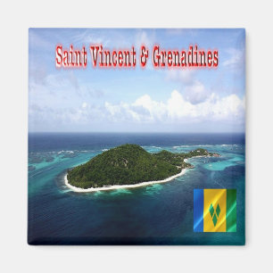 VC - Saint Vincent Grenadines Petit St. Vincent Magnet