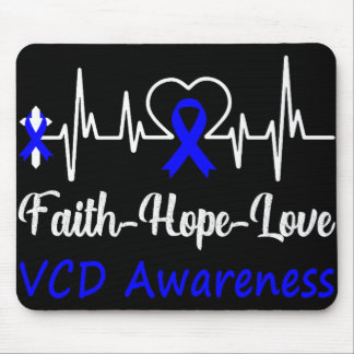 Vcd Awareness Heartbeat Christliche Cross Faith Ho Mousepad