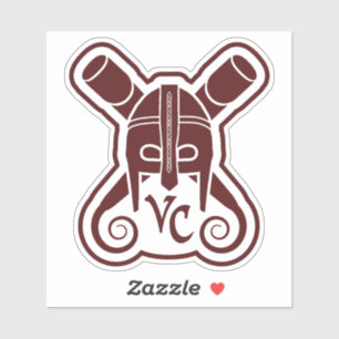 VCman Helm Logo Decal Aufkleber