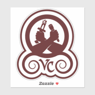 VCman Troll Cross Decal Aufkleber