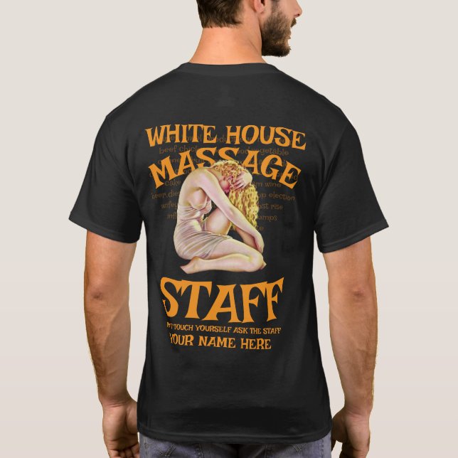 VD STD gemischte Kampfkunst WHITE HOUSE CAGE KÄMPF T-Shirt (Rückseite)