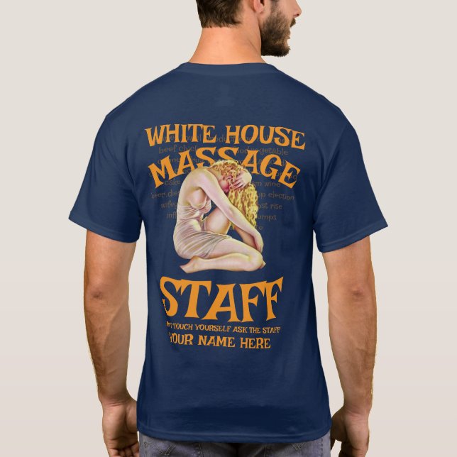 VD STD HILLARY CLINTON SERVER E-MAIL DEMOKRATISCHE T-Shirt (Rückseite)