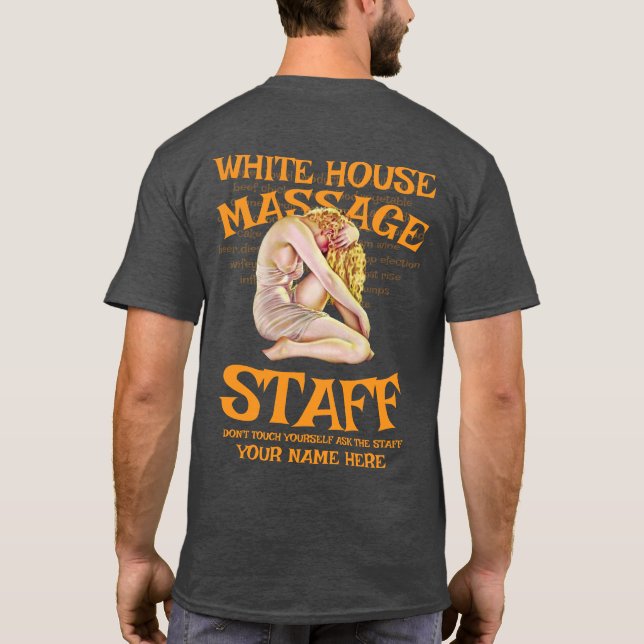 VD STD WEIBLICH WILD SCHÄNDLICH DRECKIG BÖSE FRAUE T-Shirt (Rückseite)