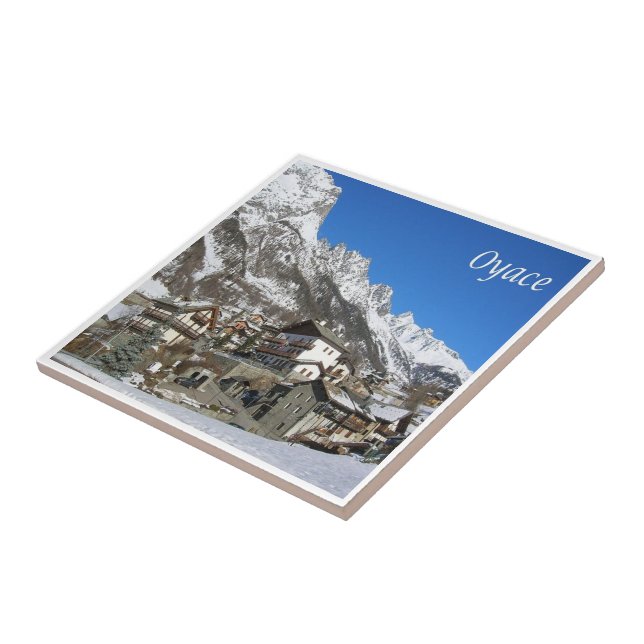 VDA019 OYACE, Aostatal, Italien, Fliese (Seite)