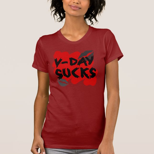 vday ist zum Kotzen T-Shirt (Vorderseite)