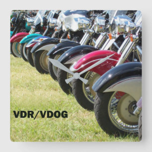 VDR-VDOG-Wall-Uhr Quadratische Wanduhr