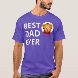 Vebyhogh Daniel Tiger Bester Vater je Vater T-Shirt