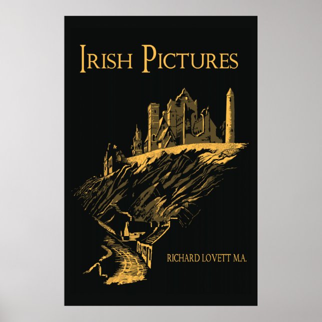 Vector Art Rock von Cashel Irland, Buchcover Poster (Vorne)
