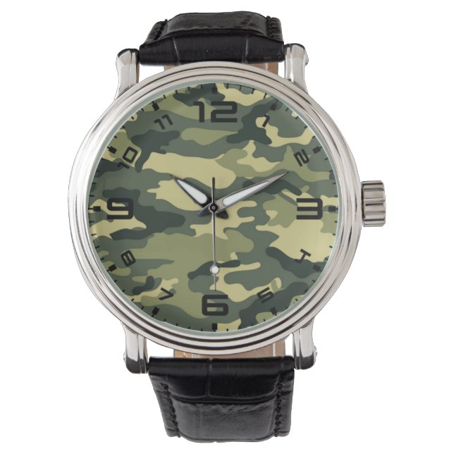 Vector Camouflage Watch Armbanduhr (Vorderseite)
