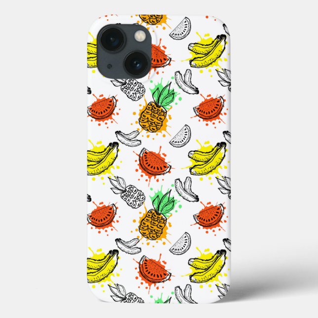 Vector Graphic Seamless Muster Case-Mate iPhone Hülle (Rückseite)