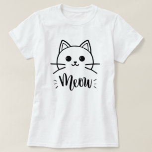 Vector lustige Cartoon Katze. Drucken für T - Shir T-Shirt