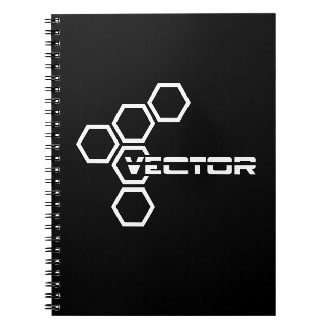 Vector-Notebook Notizblock (Vorderseite)