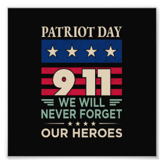 Vector Patriot Tag 9 11 werden wir nie vergessen u Fotodruck