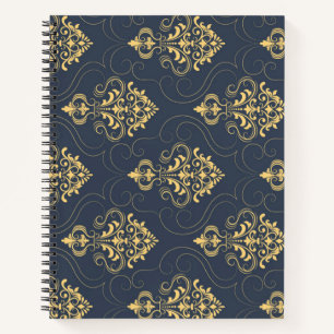 Vector Texture 8.5" x 11" Spiral Notebook Notizbuch