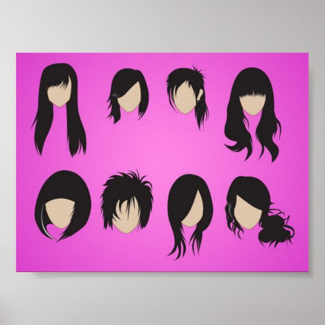 vectorvaco_09102001_hair_style_large poster (Vorne)