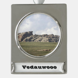 Vedauwoo Banner-Ornament Silber