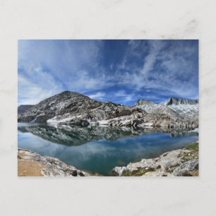 Vee Lake and Seven Gables Panorama - Sierra Postkarte
