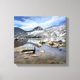Vee Lake - Sierra Leinwanddruck