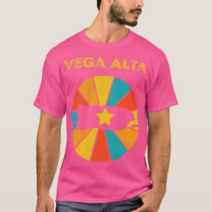 Vega Alta Puerto Rico Vintag Distressed Souvenir T-Shirt