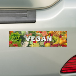 Vegan Autoaufkleber