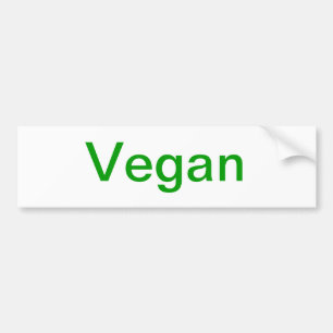 Vegan Autoaufkleber