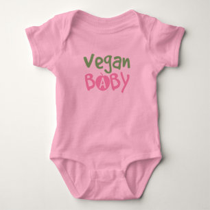 Vegan Baby Girl Säugling Strampler