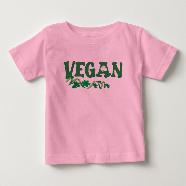 Vegan Baby T-shirt (Vorderseite)
