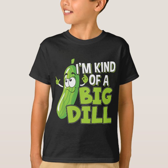 Vegan bin ich ein großes Geschenk für eine Pickle  T-Shirt (Vorderseite)