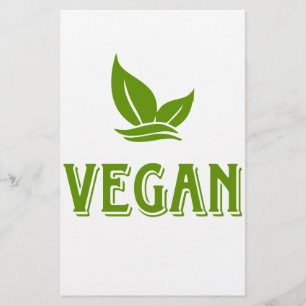 Vegan Briefpapier