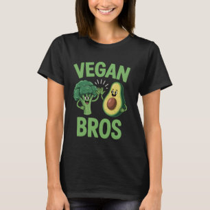 Vegan Bros Lustiger Brokkoli Avocado T-Shirt