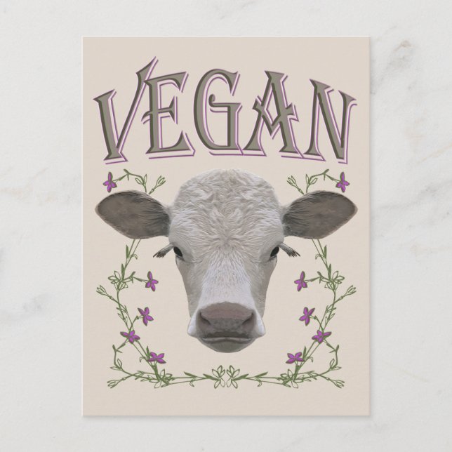 VEGAN - C05 POSTKARTE (Vorderseite)