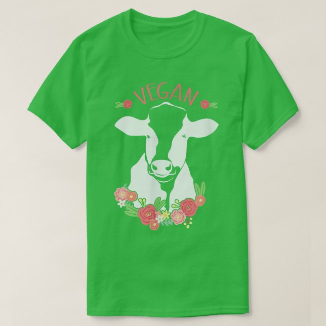 Vegan Cow  T-Shirt (Design vorne)