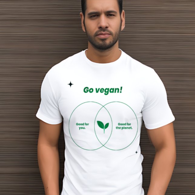 Vegan: Erstellen Sie eine Anweisung mit diesem fet T-Shirt (Von Creator hochgeladen)